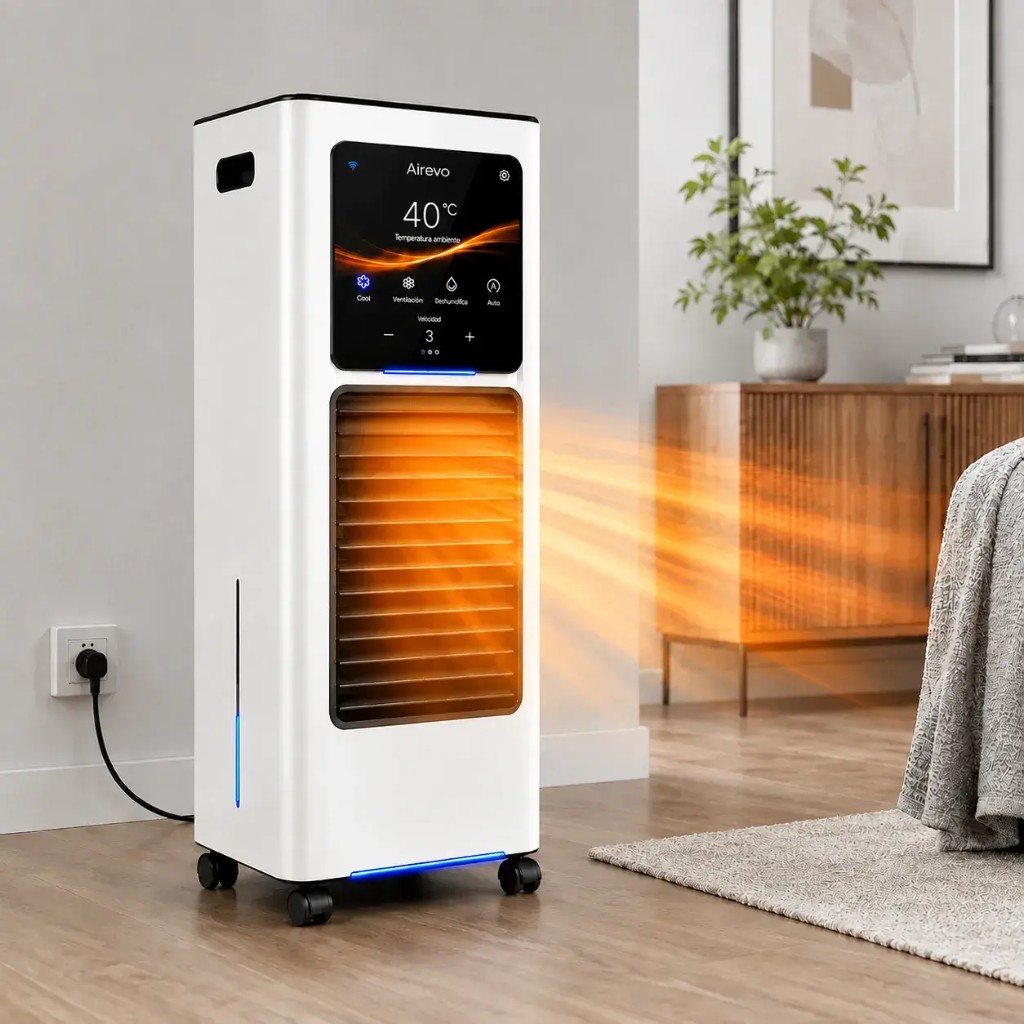 Airevo funzione riscaldamento fino a 40 gradi